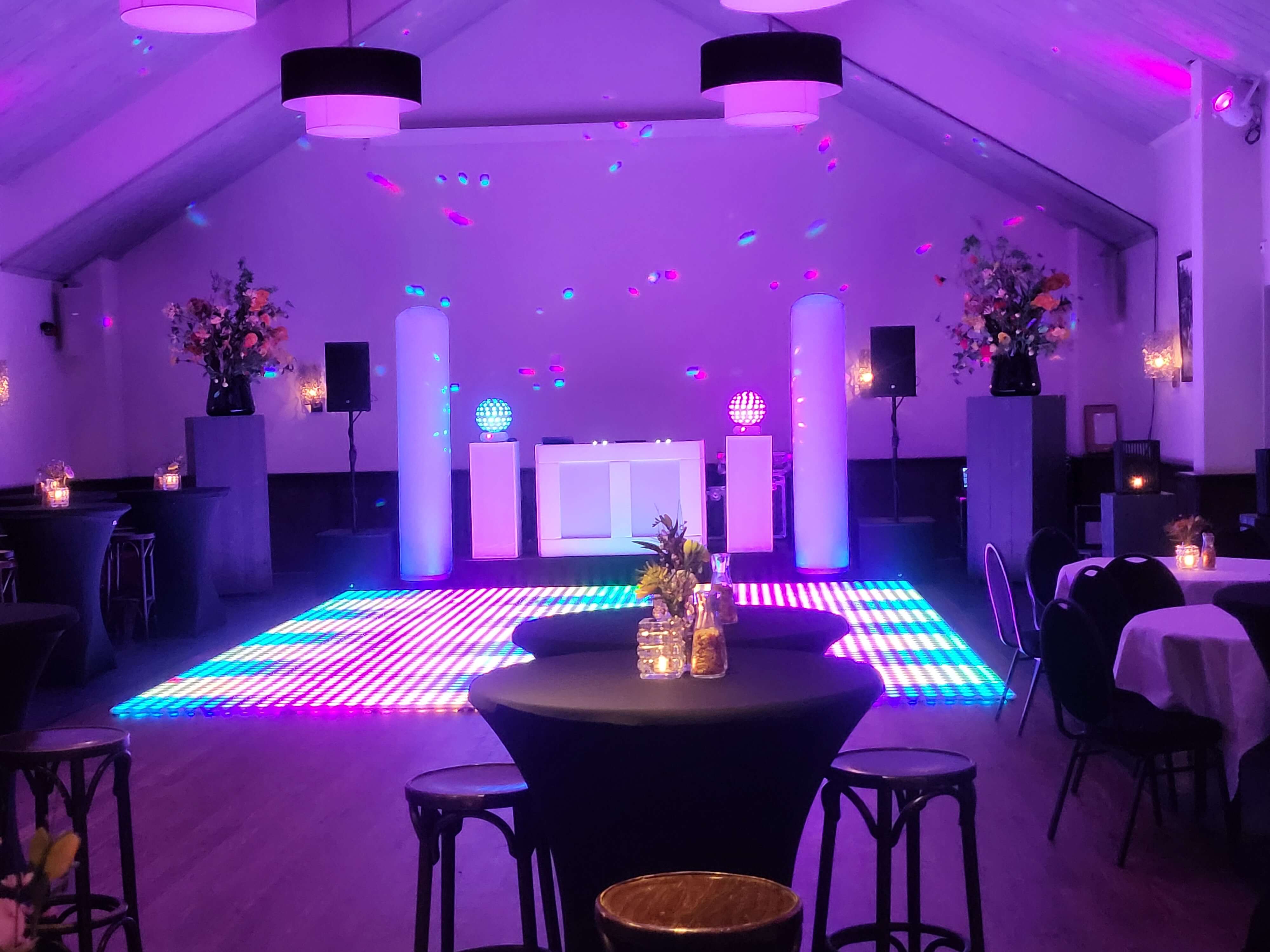 DJ show met licht en geluid Gelderland